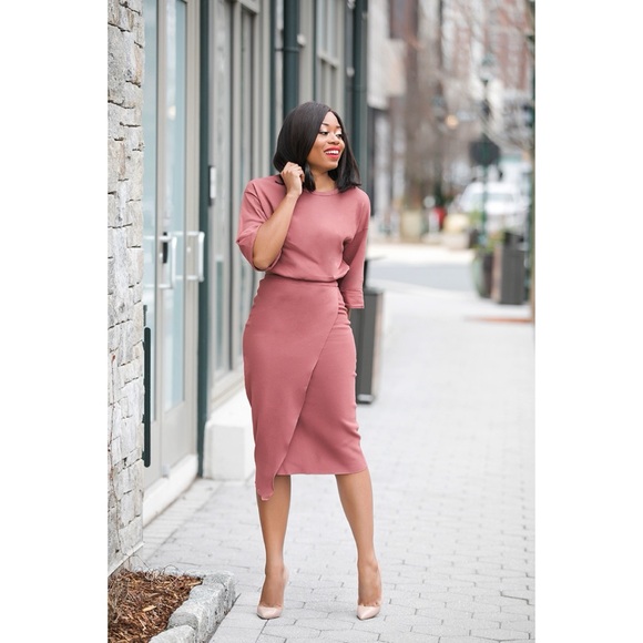 NY&C x Gabrielle Union Knit Pencil Skirt - Size Small - Picture 3 of 14